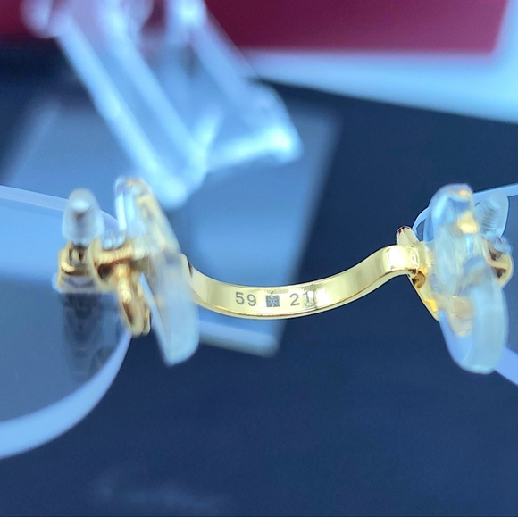 Authentic Cartier Glasses 135 - Picture 5 of 8
